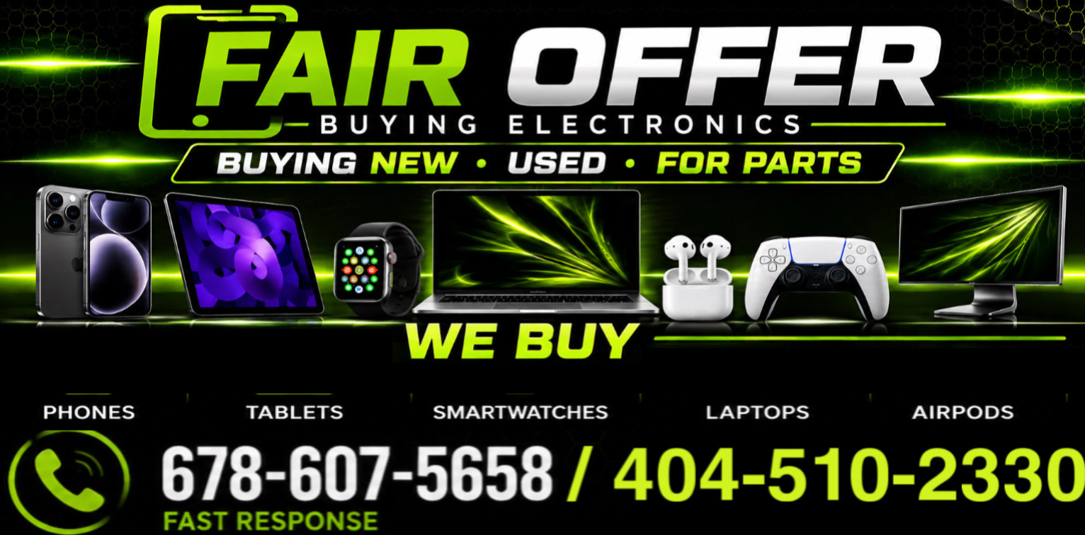 Fair Offer electronics buying